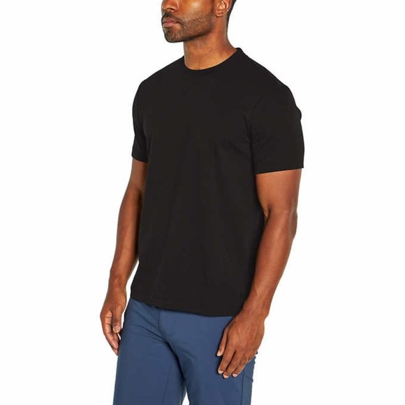 Black NWT Banana Republic Men’s Luxe Touch Tee - Picture 3 of 4
